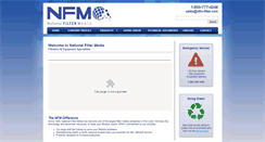 Desktop Screenshot of nfm-filter.com